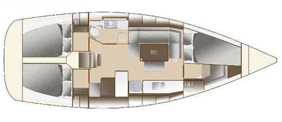 Segelboot Dufour 375 Grand Large chartern in Rogoznica-35358-0