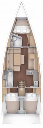 Sailing boat Dufour 412 Grand Large available for charter in ACI Marina Trogir-161262-0