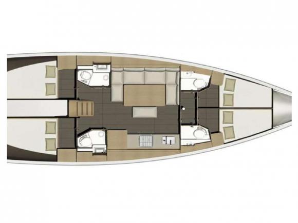 Yacht Dufour 460 Grand Large available for charter in Marina di Portisco-108616-0