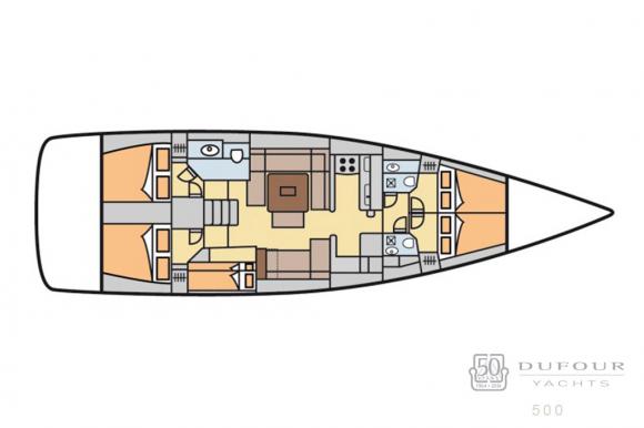 Segelyacht Dufour 500 Grand Large chartern in Palma-150333-0
