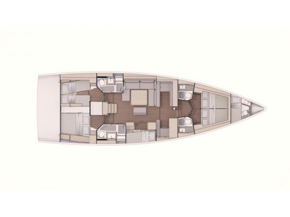 Sailboat Dufour 530 available for charter in Lefkas-166640-0