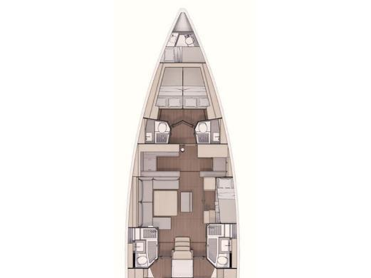 Segelboot Dufour 530 Yachtcharter in Athen-166041-0