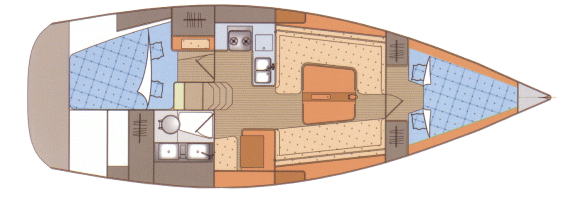 Sailing yacht Elan 340 Special for hire in Lemmer-125106-0