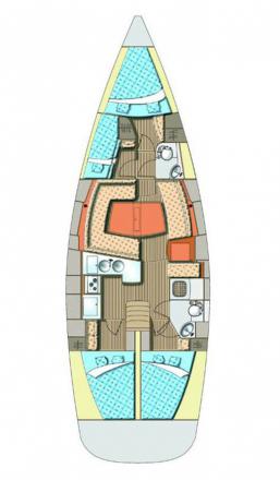 Yacht Elan 45 Impression Yachtcharter in Marina Kornati-132227-0