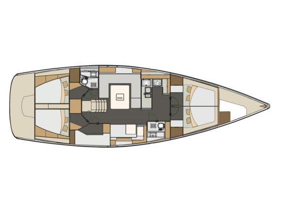 Sailing yacht Elan 50 Impression for rent in Marina La Lonja-105490-0