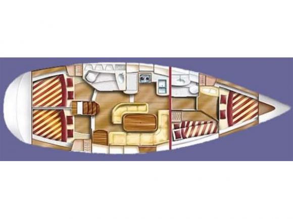 Yacht Gib Sea 43 available for charter in Betina-27502-0