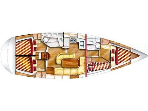 Segelboot Gib Sea 43 chartern in Marina Kornati-128501-0