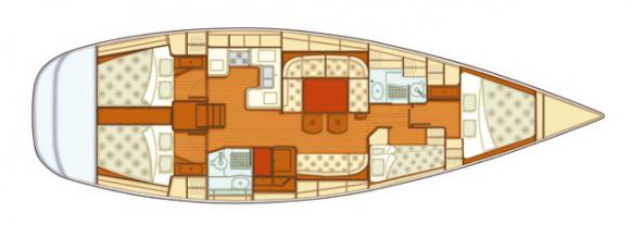 Yacht Grand Soleil 50 for rent in Marina Mandalina-128518-0