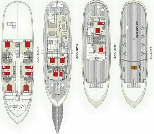 Sailing boat Gulet for rent in ACI Marina Split-114000-0