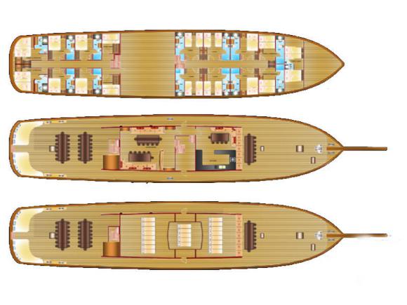 Segelyacht Gulet chartern in Fethiye-164285-0
