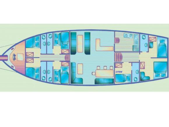 Sailing boat Gulet for rent in Cannigione-137586-0