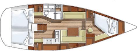 Segelboot Hanse 400 in Amalfi mieten-30948-0