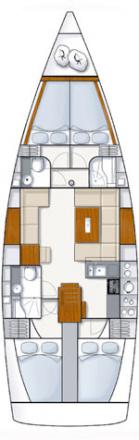 Sailing yacht Hanse 445 available for charter in Marmaris-28023-0