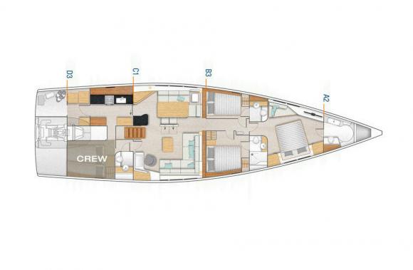 Yacht Hanse 675 for charter in Goecek-162754-0