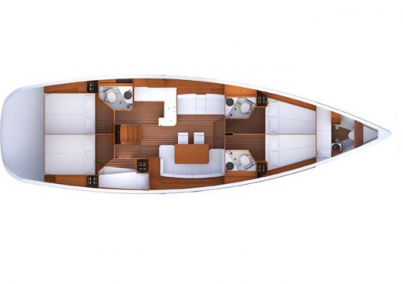 Yacht Jeanneau 53 Yachtcharter in Marmaris-136365-0