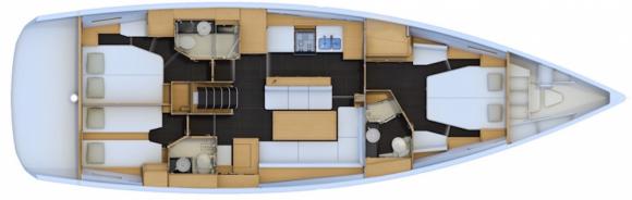 Sailing yacht Jeanneau 54 available for charter in Puerto Vallarta-153164-0