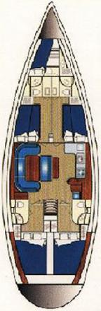 Segelyacht Ocean Star 51.2 Yachtcharter in Yachthafen von Lavrio-133717-0