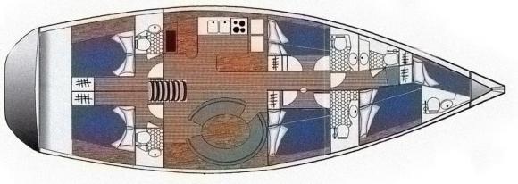 Sailing yacht Ocean Star 56.1 available for charter in Athens-152454-0