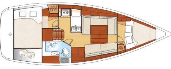 Segelyacht Oceanis 34 chartern in Marina di Scarlino-125167-0