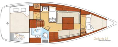 Sailing boat Oceanis 34 for rent in San Vincenzo-167158-0