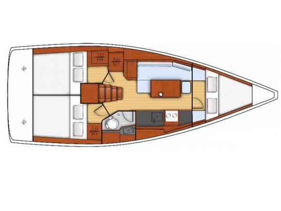 Sailboat Oceanis 35 for rent in Sukosan Bibinje-120128-0