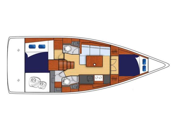 Segelyacht Oceanis 38 Yachtcharter in Road Town-152083-0