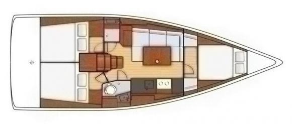 Sailboat Oceanis 38 for hire in Marina Mandalina-133024-0