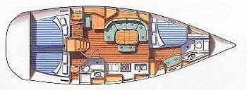 Segelboot Oceanis 393 Clipper chartern in Port de Mahon-125527-0