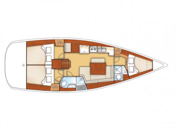 Yacht Oceanis 40 for hire in Sibenik-134628-0