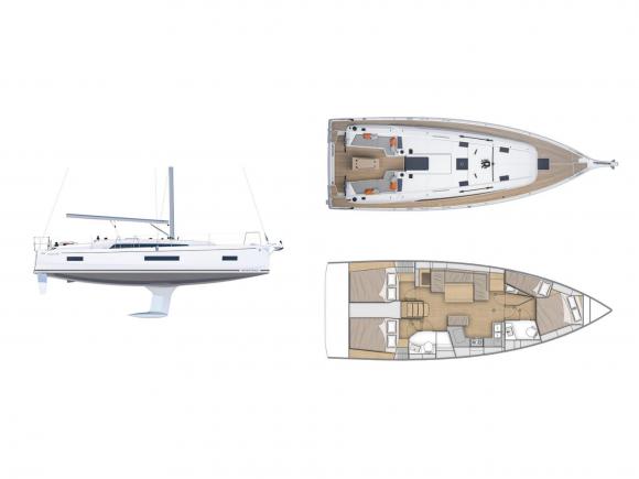 Segelyacht Oceanis 40 Yachtcharter in Lavrio-163883-0