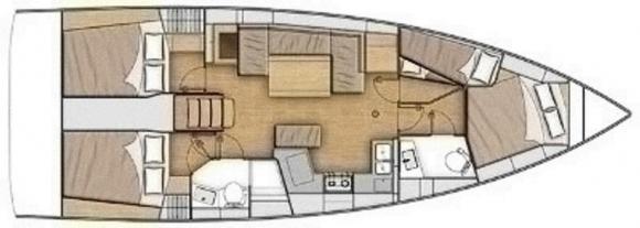 Segelyacht Oceanis 40 Yachtcharter in Toulon-194967-0