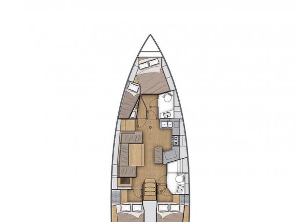 Segelyacht Oceanis 40 chartern in Salamina-188181-0