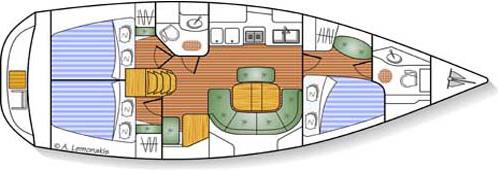 Segelyacht Oceanis 411 in Athens mieten-71521-0