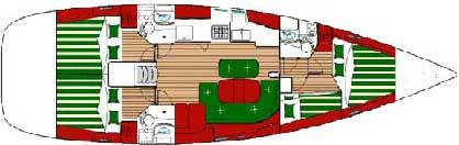 Sailing yacht Oceanis 423 Clipper for rent in Marina Mandalina-128318-0