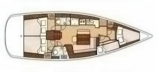 Yacht Oceanis 43 for hire in Goecek-100330-0