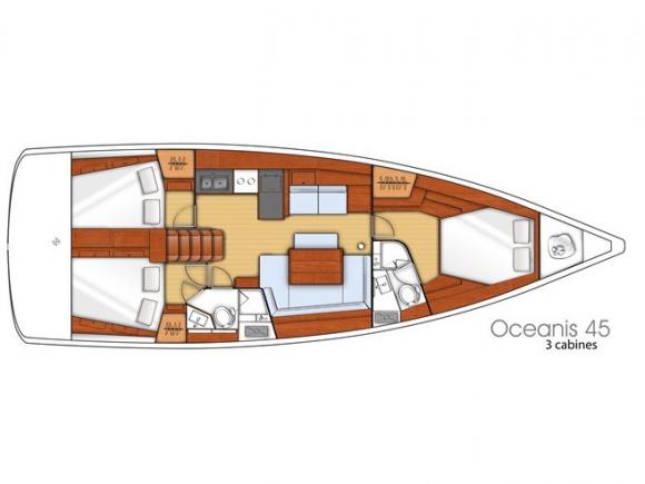 Yacht Oceanis 45 for rent in Paraty-197376-0