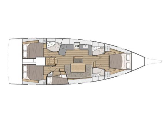 Yacht Oceanis 46.1 for rent in Marina Ibiza-153624-0