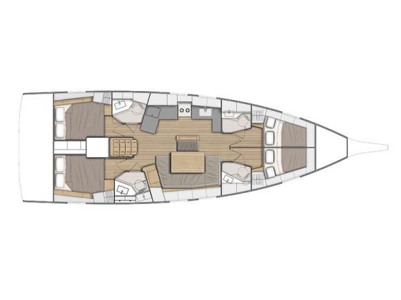 Yacht Oceanis 46.1 for rent in Sibenik-156928-0