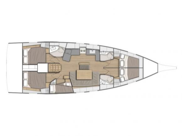 Yacht Oceanis 46.1 Yachtcharter in Marina di Portorosa-143601-0