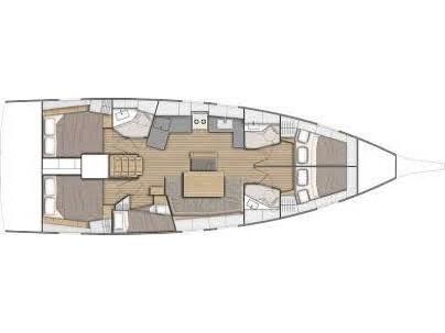 Segelboot Oceanis 46.1 chartern in Marina Preveza-161583-0