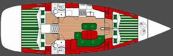 Sailing yacht Oceanis 473 for charter in Volos Harbour-36332-0