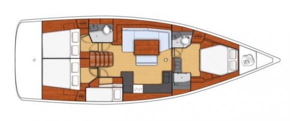 Segelyacht Oceanis 48 chartern in ACI Marina Split-126583-0
