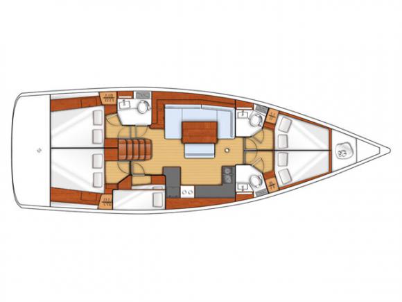 Segelboot Oceanis 48 chartern in ACI Marina Split-97145-0