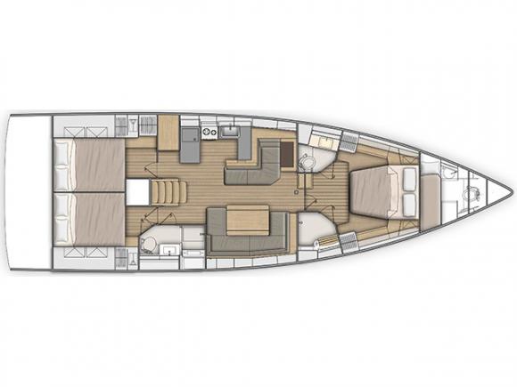 Yacht Oceanis 51.1 available for charter in Kastela-141234-0