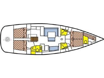 Yacht Oceanis 54 Yachtcharter in Marina Le Marin-117791-0