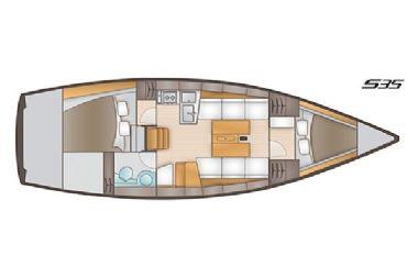 Yacht Salona 35 for charter in ACI Marina Trogir-127504-0