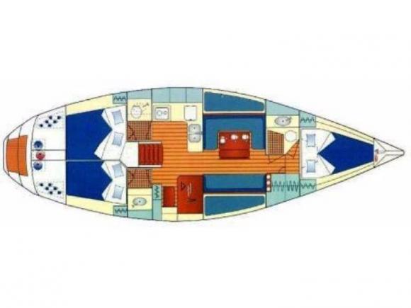 Sailing yacht Sun Legende 41 available for charter in Kalamata-188748-0