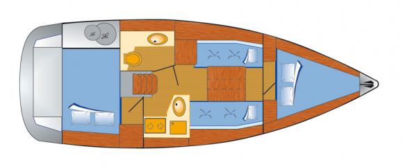 Sail boat Sun Odyssey 30i for rent in Greifswald-138908-0