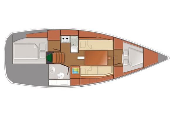 Yacht Sun Odyssey 319 chartern in Palermo-184599-0