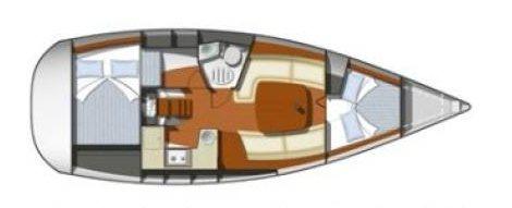 Sail boat Sun Odyssey 32i for rent in Marmaris-110536-1